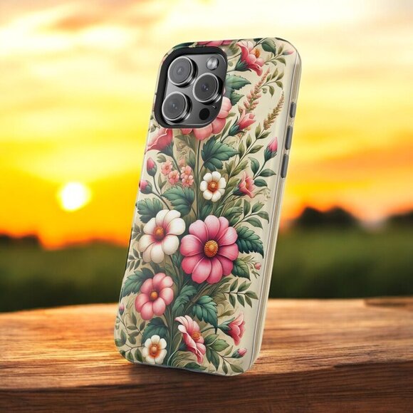 Printed Case for iPhone 14, iPhone 15, iPhone 16 (Plus/ Pro/ Pro Max), MARPC374 - Picture 1 of 13